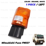 ไฟเลี้ยว ข้างซ้าย 24V 1 ชิ้น ฝาส้ม สำหรับ Mitsubishi Fuso FN527 Truck ปี 1985-1989